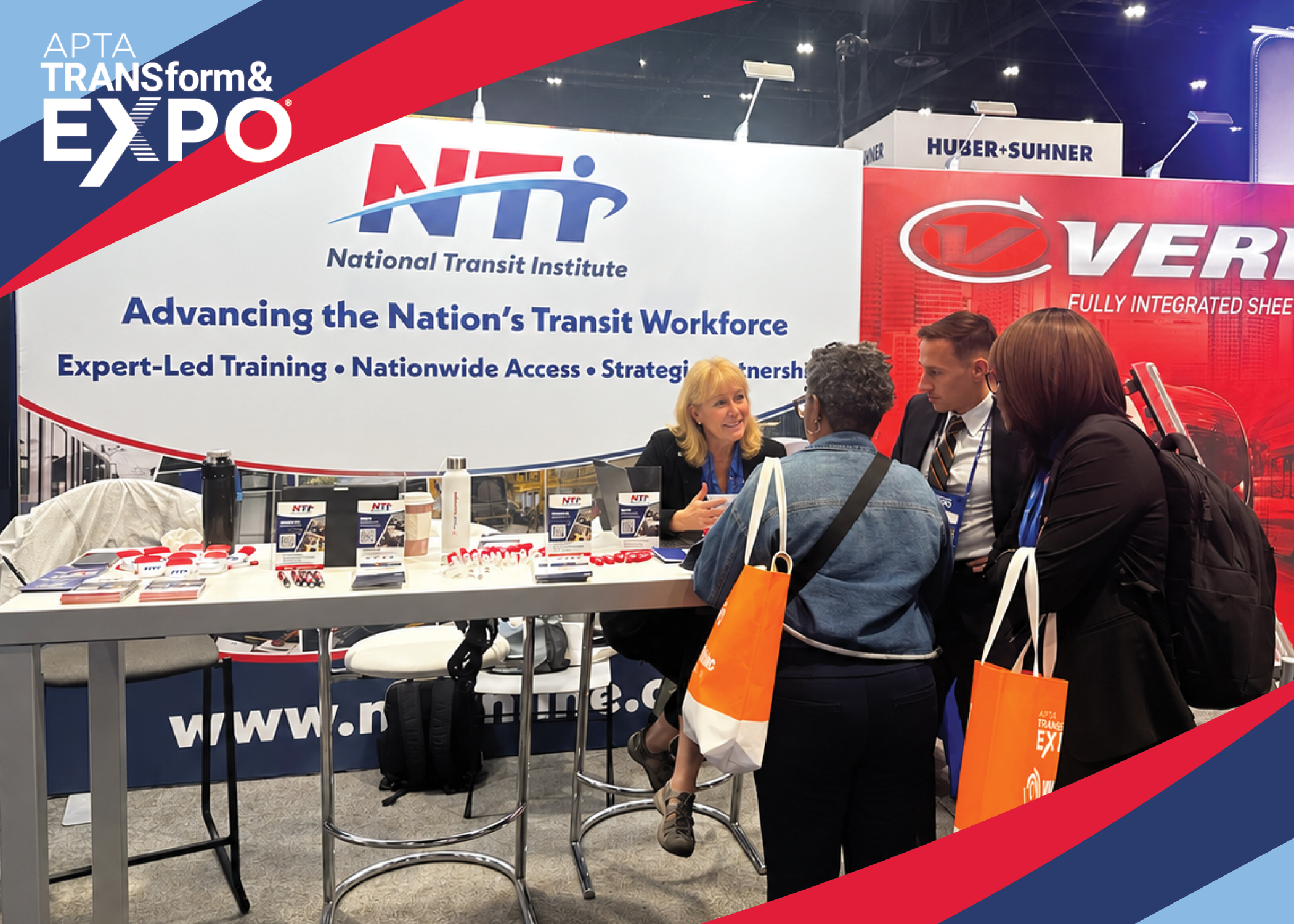 come visit NTI APTA EXPO Day2